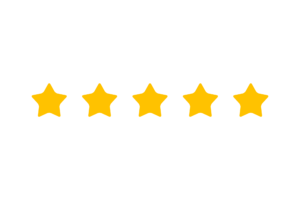 vecteezy 5 star rating review star png transparent 9663927
