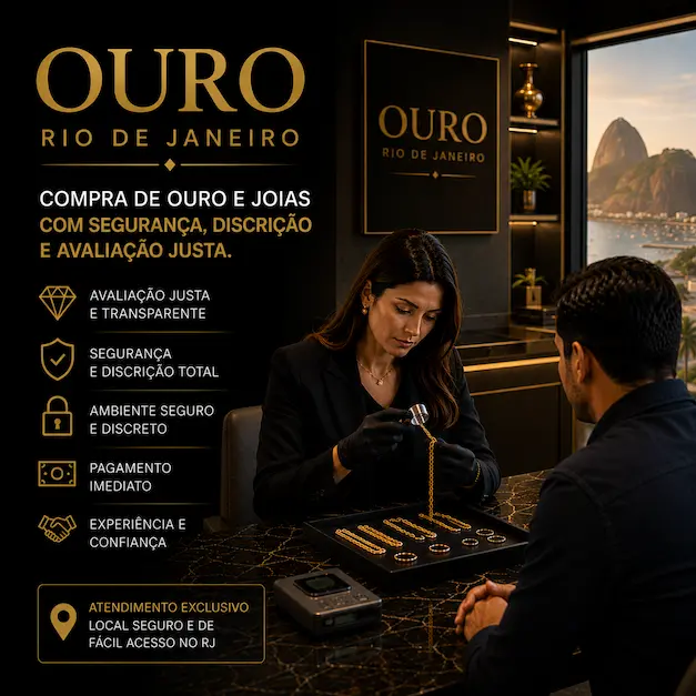 Ouro Rio de Janeiro Compra de Ouro e Joias RJ