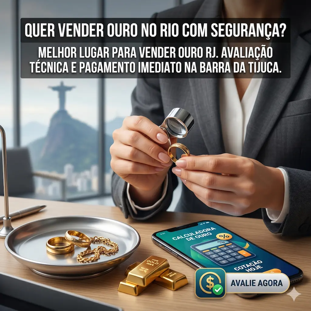 melhor lugar para vender ouro RJ
