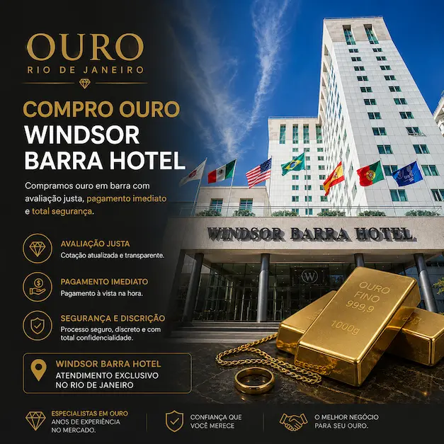 compro ouro windsor barra hotel