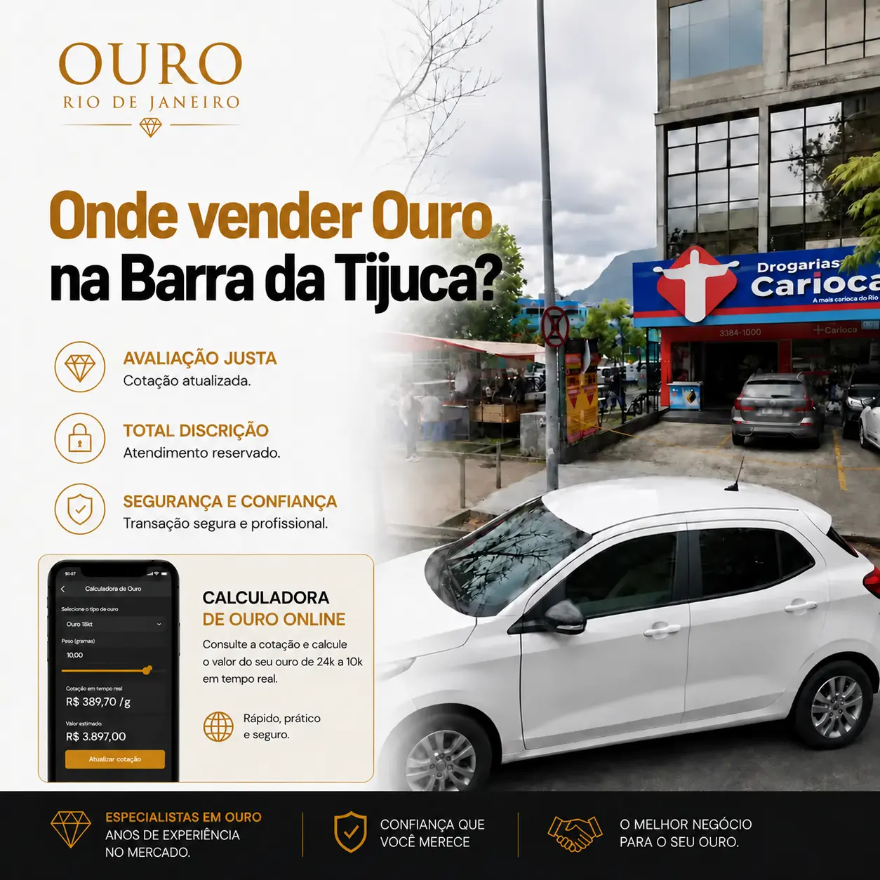 Onde Vender Ouro na Barra